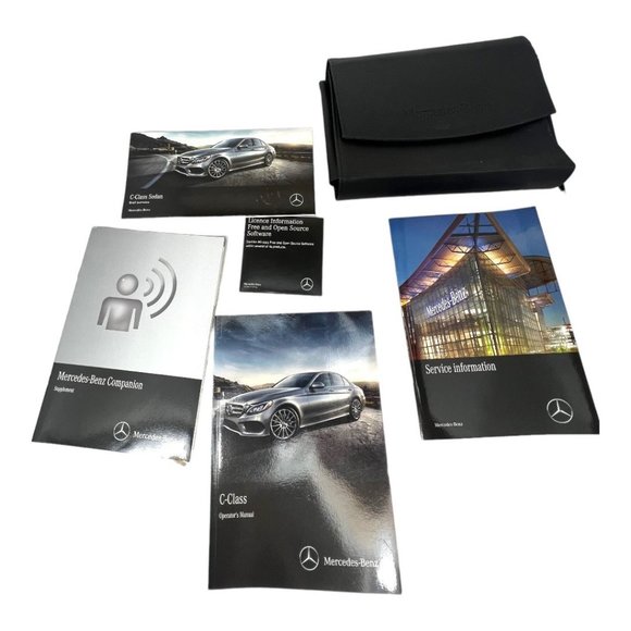2017 Mercedes-Benz C-Class Coupe Factory Owners Operator Manual Set & Case OEM - Picture 1 of 6